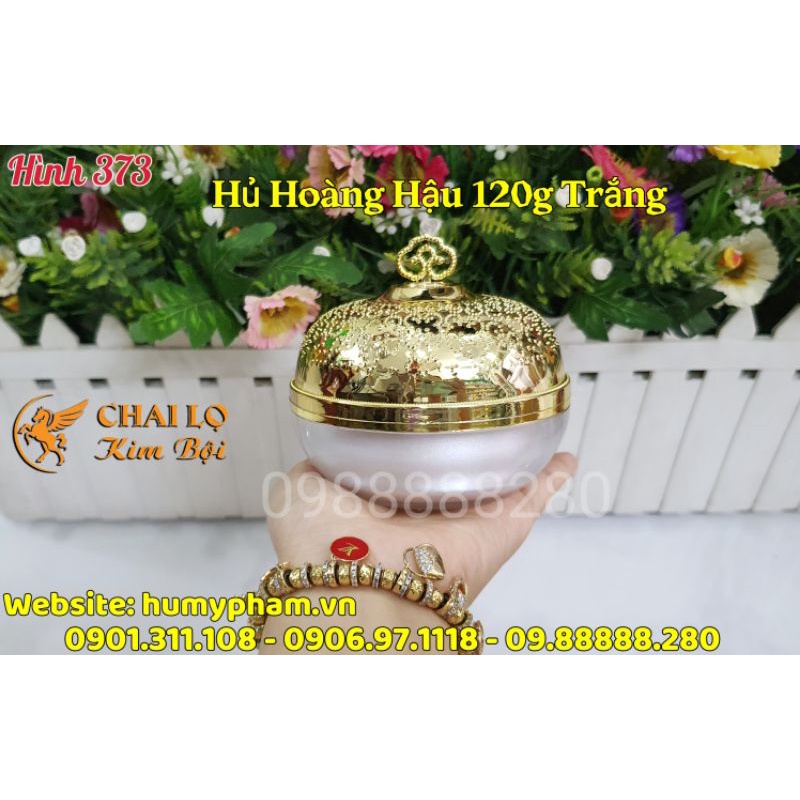 Chai lọ sang chiết mỹ phẩm - Hủ Hoàng Hậu 120g