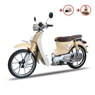 Xe máy CUB 81 TAYA PRO 2020 ( màu kem )