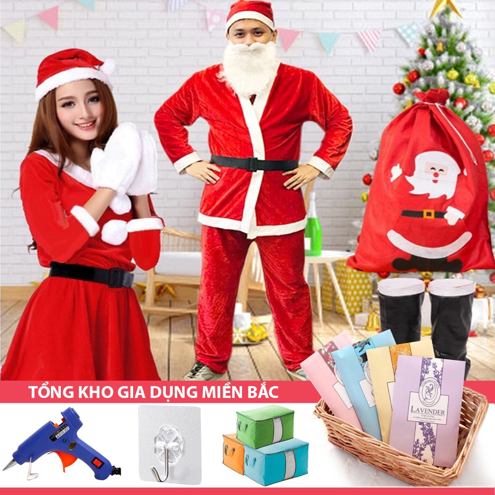 Bộ Quần Áo Ông Già Noel - Công Chúa Tuyết