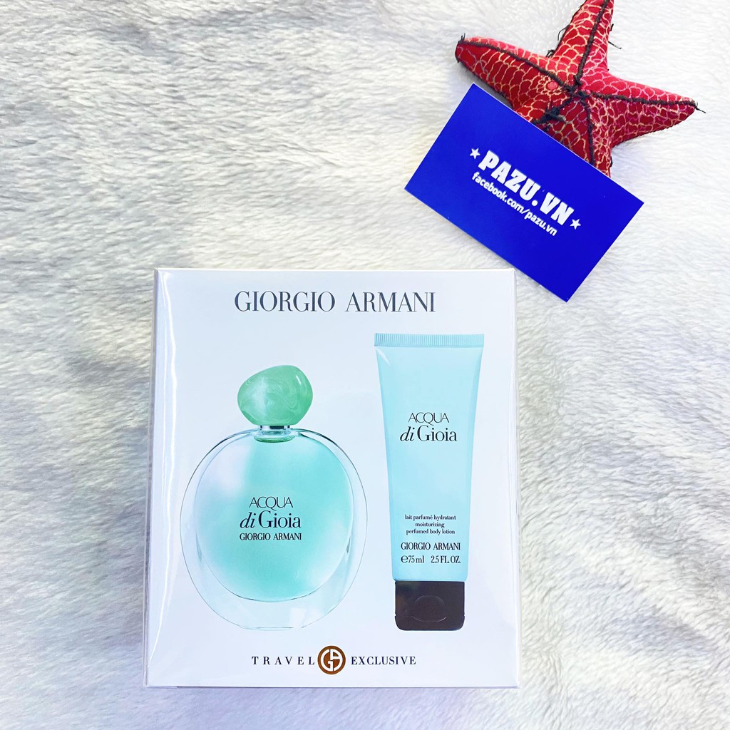 Set Nước Hoa Giorgio Armani Acqua di Gioia