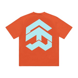 5THEWAY /solid/ BIG LOGO NEW TEE - FLAME