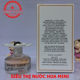 Nước hoa nữ Marc Jacobs Daisy Love EDT 4ml