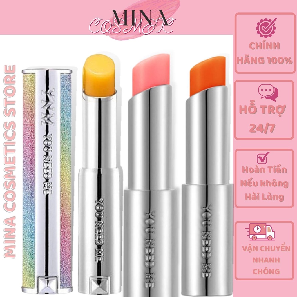 [Cam Kết Hàng Auth]Son Dưỡng Mềm Môi, Hết Thâm, Đổi Màu YNM RAINBOW HONEY LIP BALM Chính Hãng