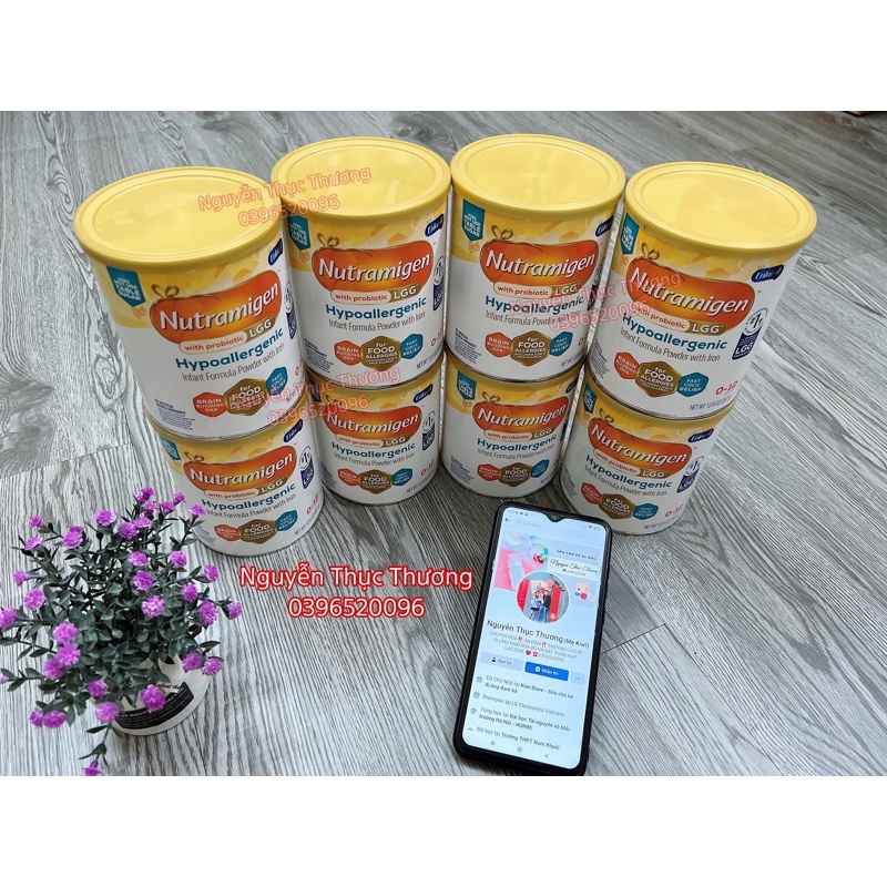 Sữa Nutramigen Mỹ cho bé dị ứng đạm bò size 357g