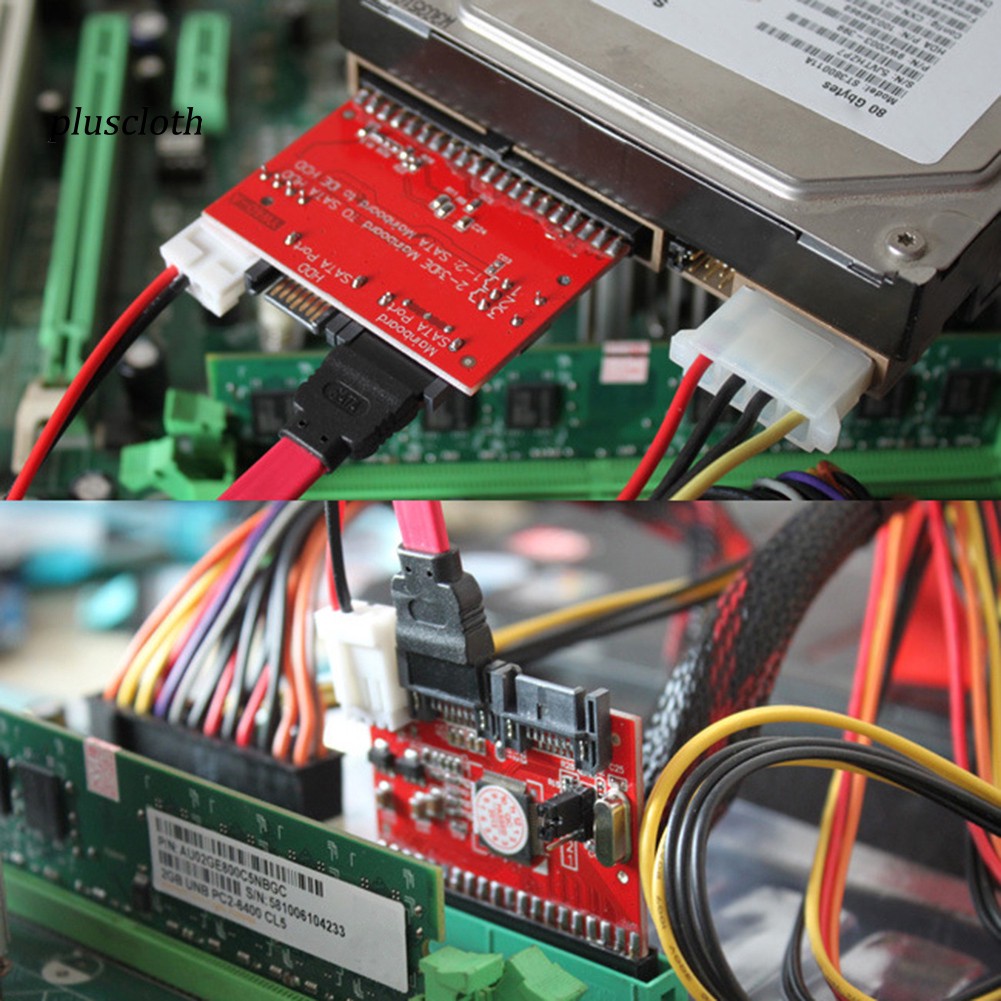 Thẻ chuyển đổi ổ cứng HDD hai chiều IDE sang SATA nối tiếp ATA | BigBuy360 - bigbuy360.vn
