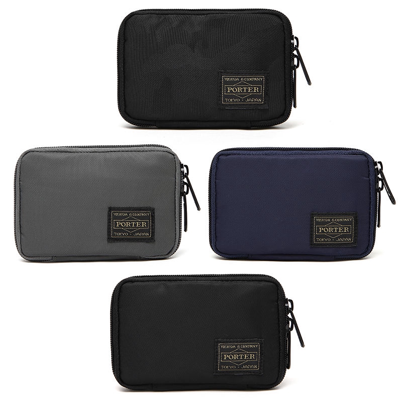 ready stock Japan Porter bag Unisex Men and Women Bag Clutch Bag Keys Wallet Card Wallet Coin Purse Mini Bag Beg Waterproof