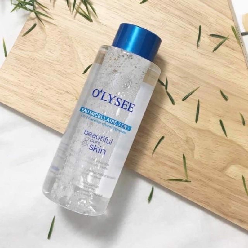 Nước Tẩy Trang O'Lysee 3 in 1 Micellar Cleansing Water 500ml (Pháp)