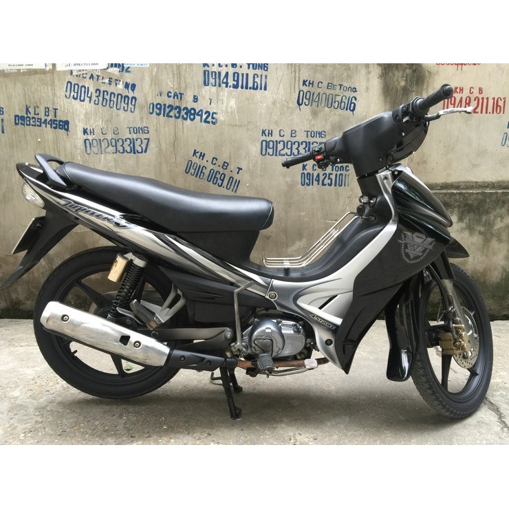 Bộ dàn áo xe Jupiter V - phanh CƠ, nhựa ABS nguyên sinh cao cấp Màu Đen - G556