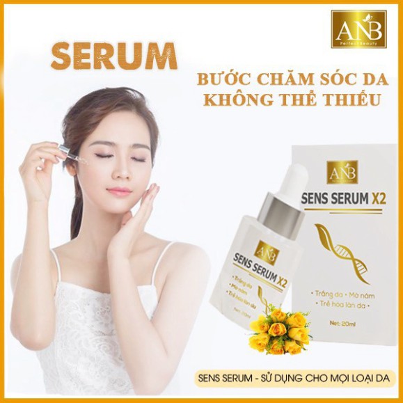 [CHÍNH HÃNG] Sens Serum ANB Trắng Da Mờ Nám Và Trẻ Hoá Làn Da