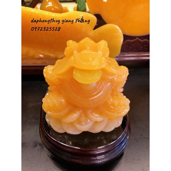 Thiềm Thừ Đá Ngọc Hoàng Long Phong Thuỷ