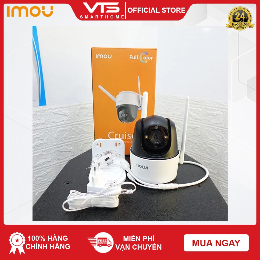 Camera IP Wifi IMOU S42FP 2K Cruiser Độ phân giải 4.0MP - Màu ban đêm - Theo dõi thông minh