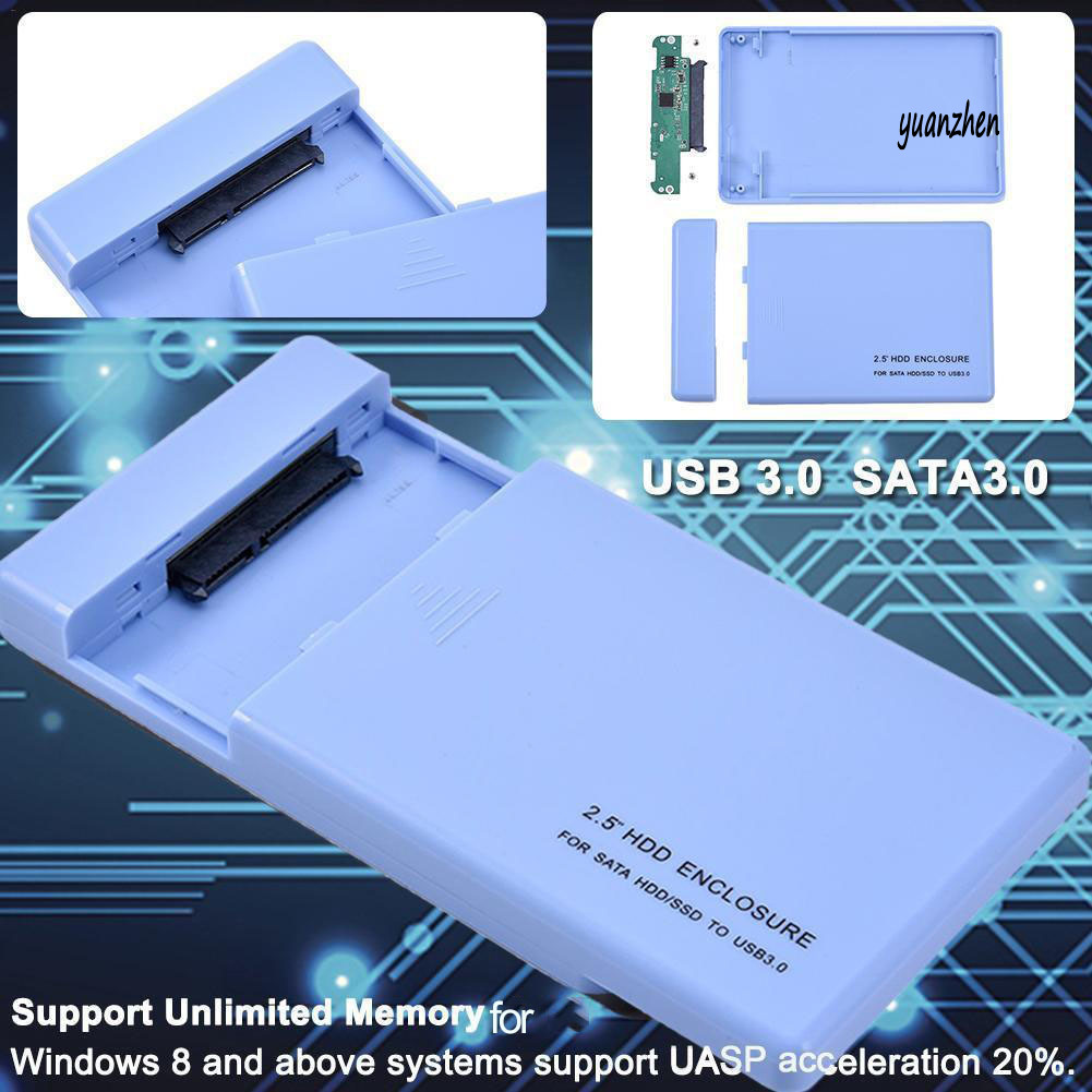 Hộp Đựng Ổ Cứng Ngoài Usb 3.0 5gbps 2.5inch Sata Hdd Ssd Cho Máy Tính | BigBuy360 - bigbuy360.vn