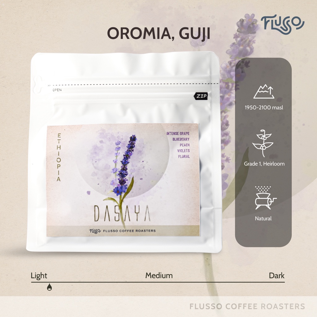 Cà Phê Specialty Ethiopia Guji Dasaya Natural