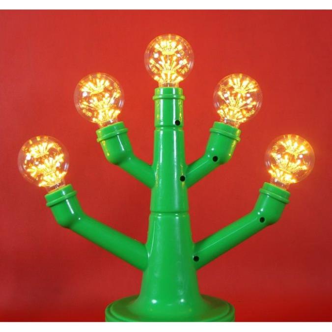 Bộ 5 bóng đèn led trang trí pháo hoa hình G80, đèn trang trí độc đáo
