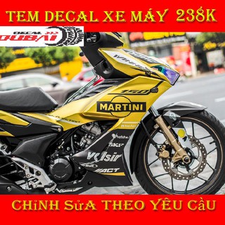 Tem Trùm Dán Winner X Vàng Đen