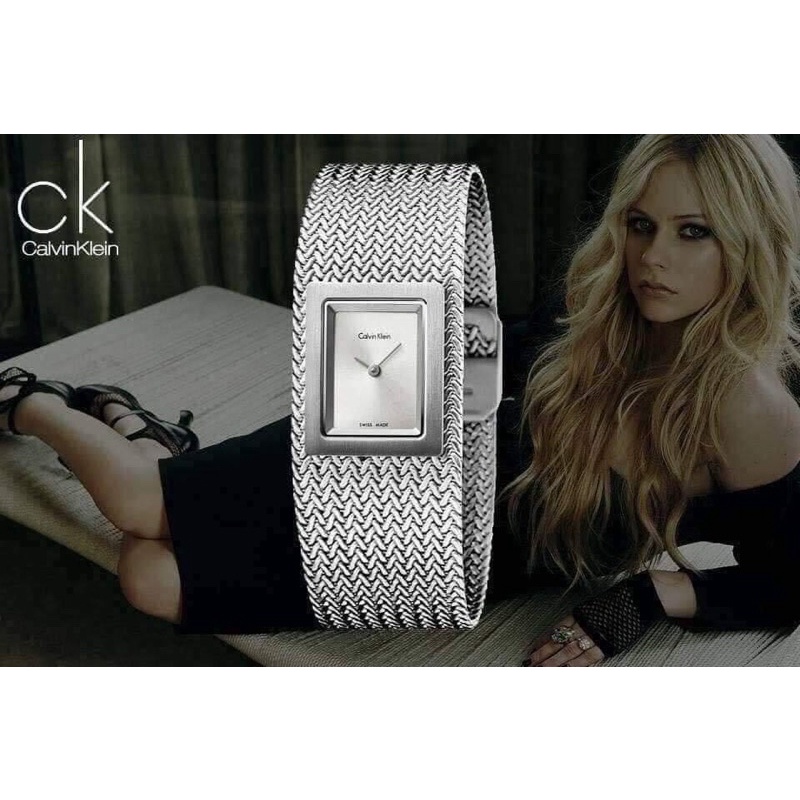 Đồng Hồ Nữ Calvin Klein dây kim loại case 22mm