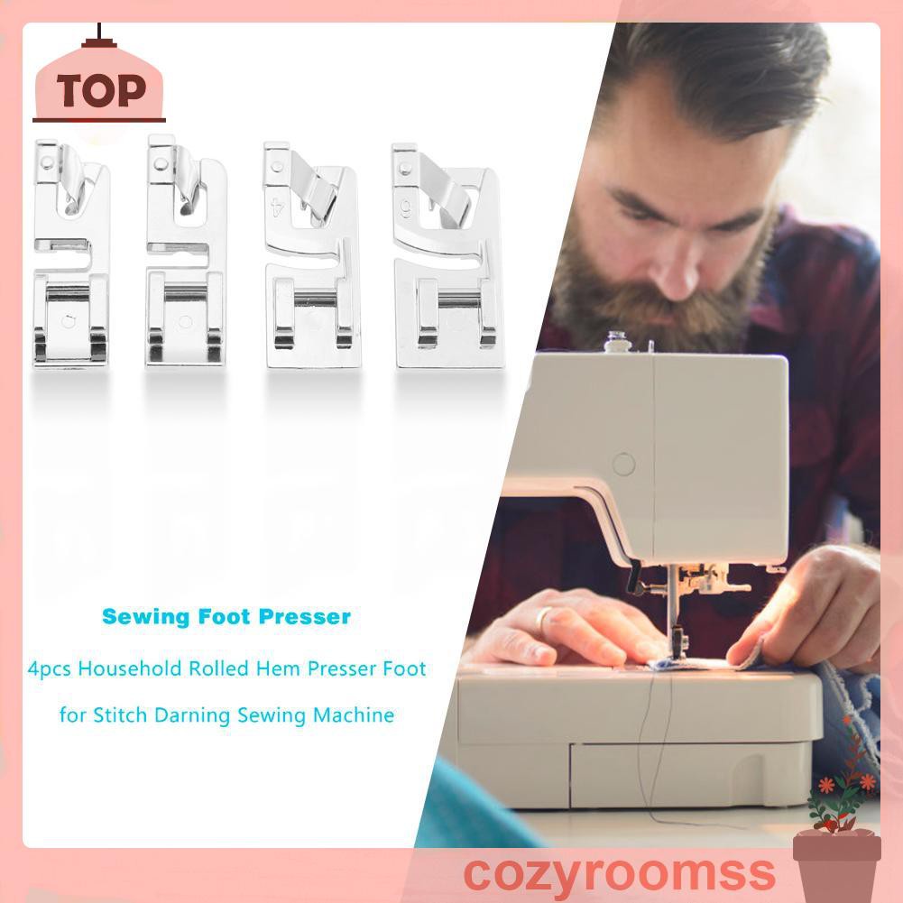 Set 4 Chân Vịt Máy May Chuyên Dụng Chất Lượng Cao