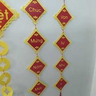 Bộ Liễn treo câu đối ngày Tết
