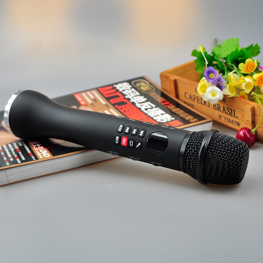 [Mã ELHACE giảm 4% đơn 300K] Micro Karaoke Bluetooth L-598