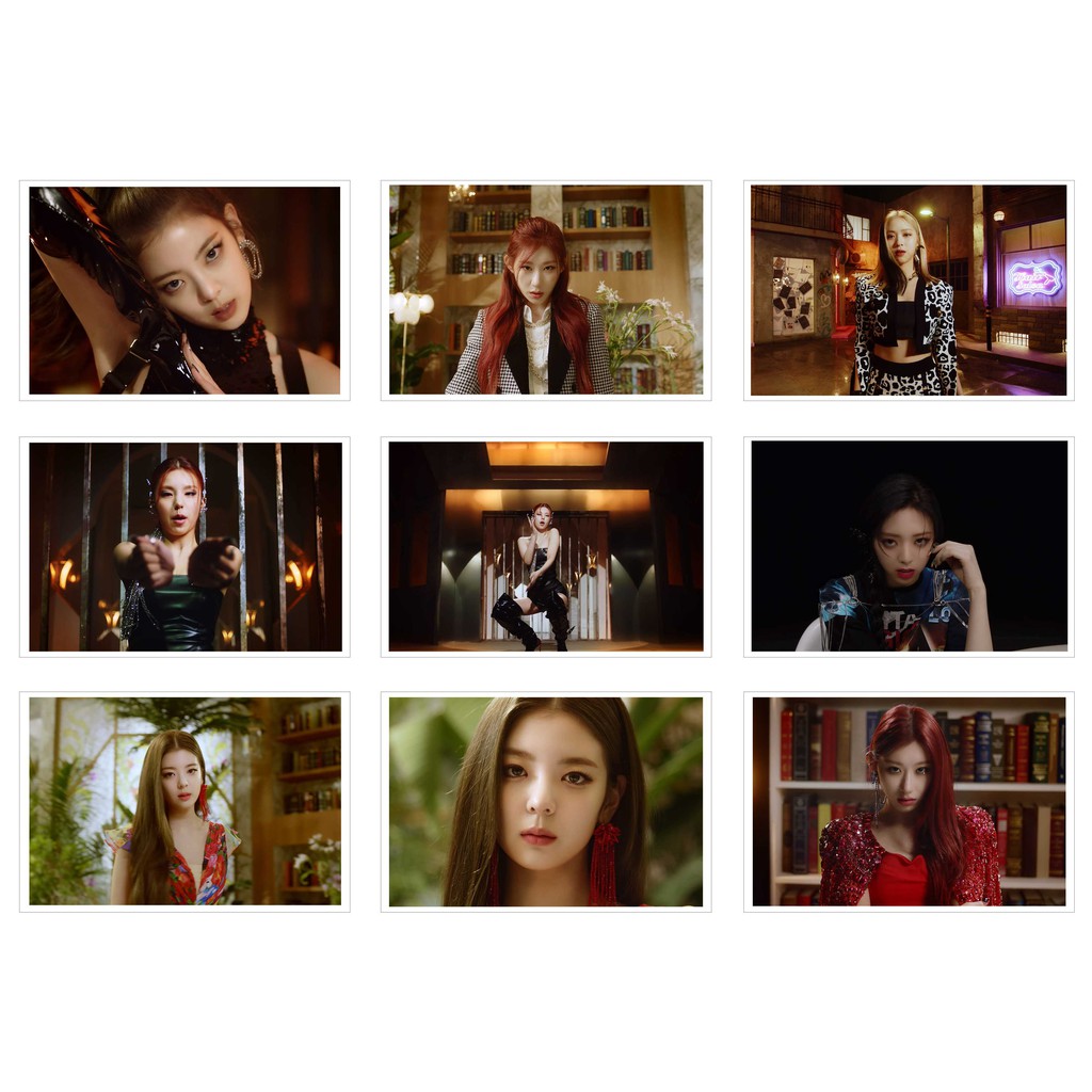 [Ép Lụa] Lomo Card 36 Ảnh ITZY- GUESS WHO