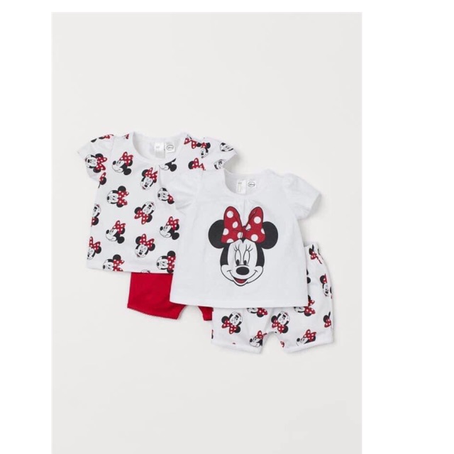 Bộ minnie cho bé gái từ 9 tháng đến 5 tuổi