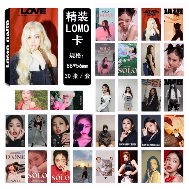 Lomo Blackpink Album Kill This Love ảnh 9x6 cm