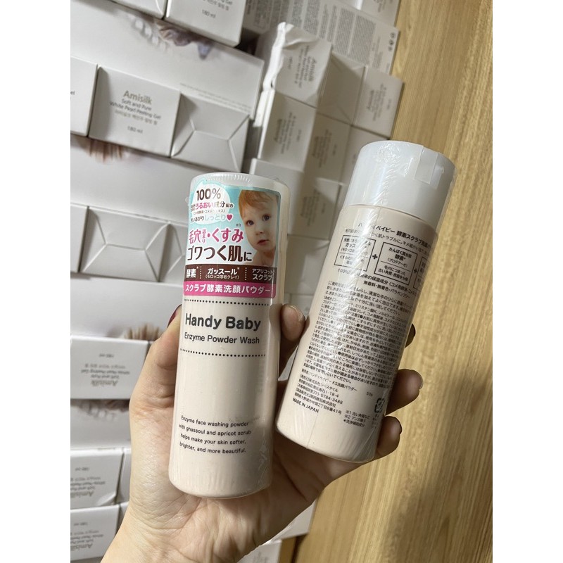 bột rửa mặt tẩy tế bào chết HANDY BANY