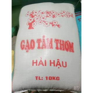 gạo tám hải hậu10kg(dẻo ,thơm, ngọt cơm)