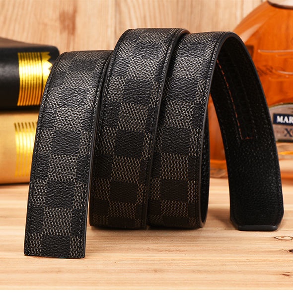 Thắt Lưng Da Bò 100% Không Khóa Tự Động Cho Nam  - 11