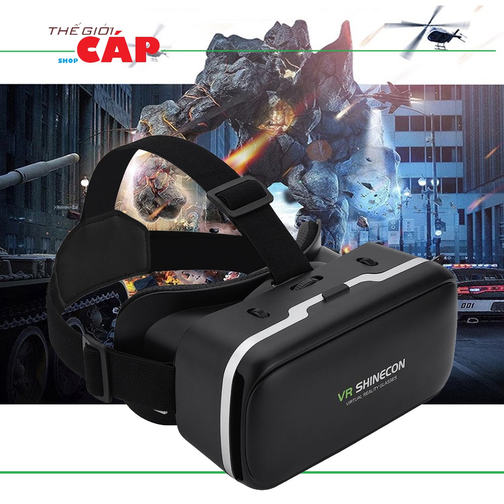 Kính thực tế ảo VR Shinecon (Đen) | BigBuy360 - bigbuy360.vn