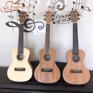 Đàn ukulele concert full gỗ mộc size 23