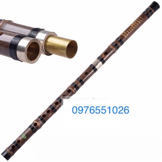 Sáo dizi trúc tím tặng full phụ kiện