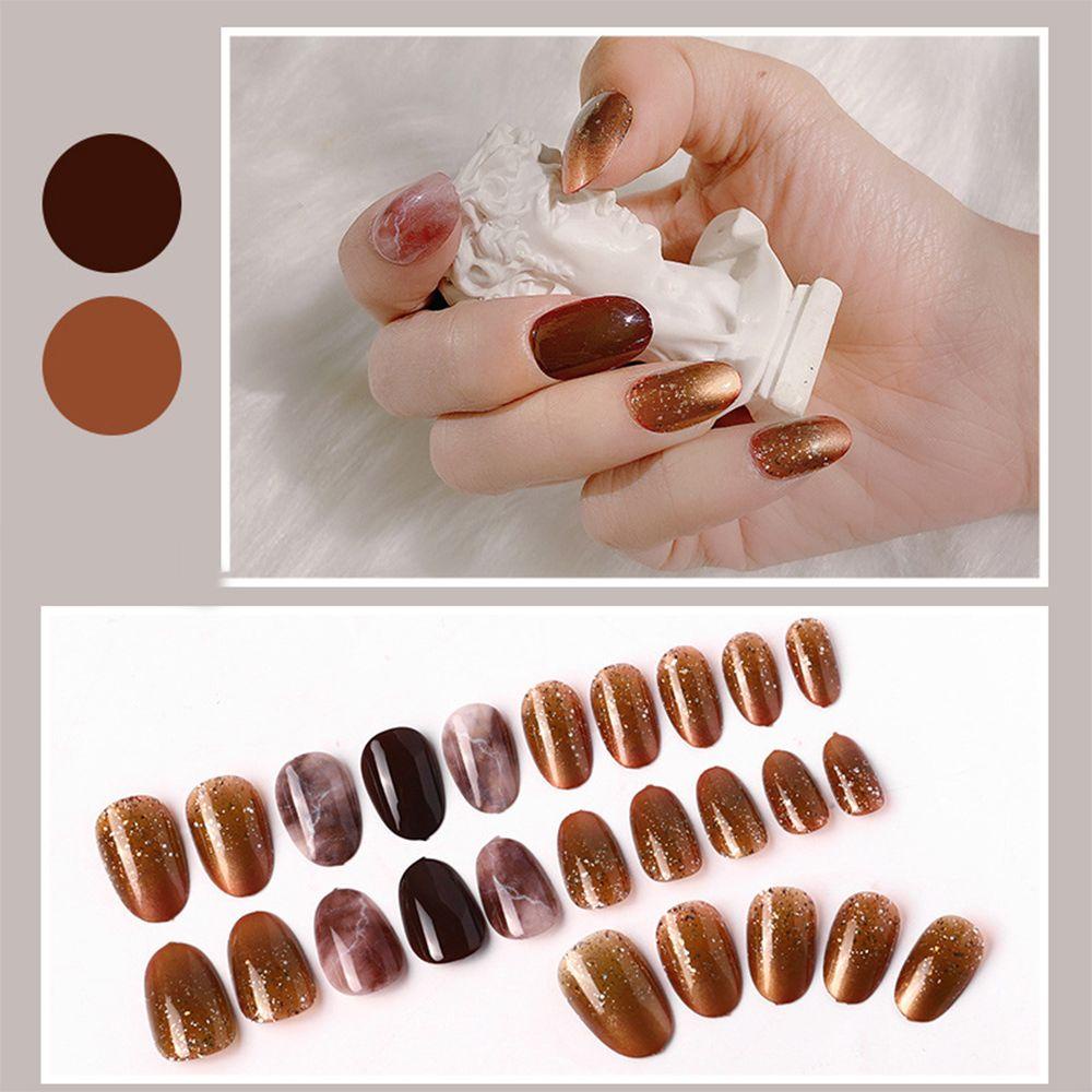 Bộ 24 Móng Tay Giả Che Phủ Toàn Diện Chất Lượng Cao