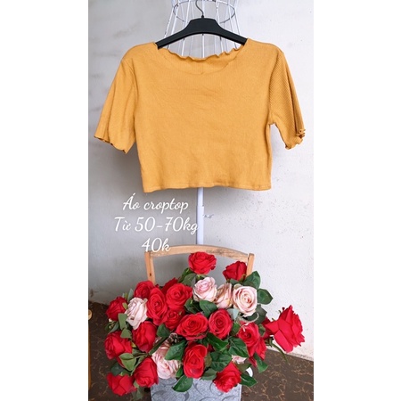 Áo thun dáng croptop