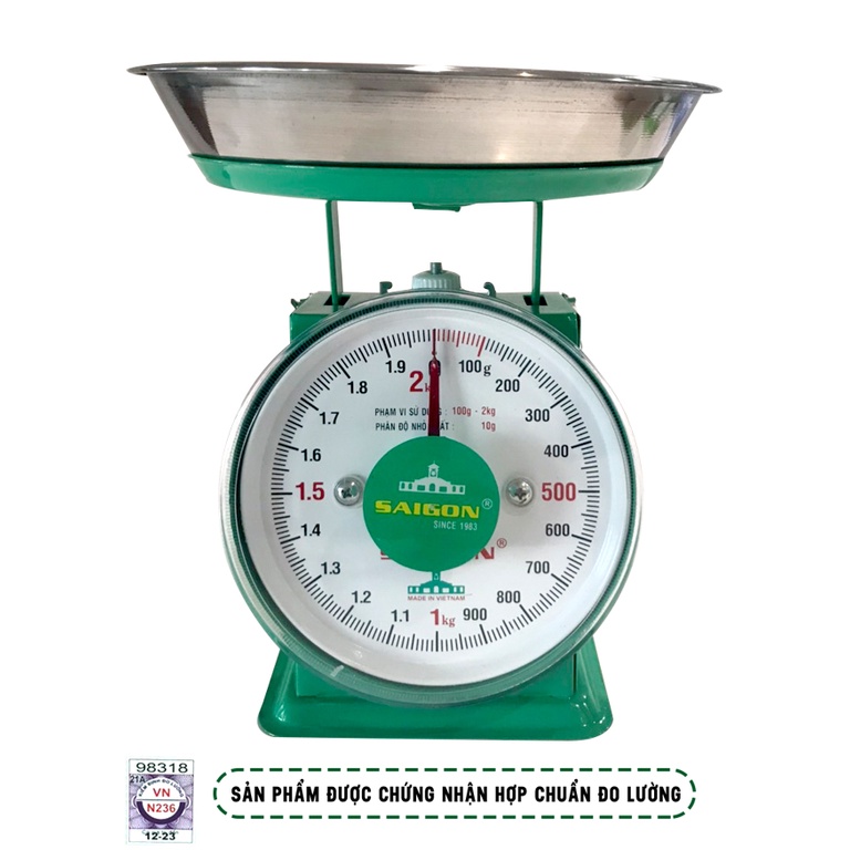 Cân 2 kg bảo hành 12 tháng
