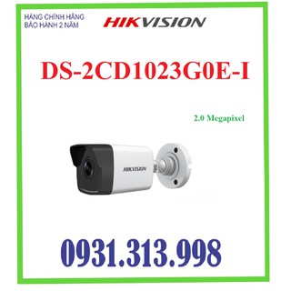 Camera IP hồng ngoại 2.0 Megapixel HIKVISION DS-2CD1023G0E-I(L)