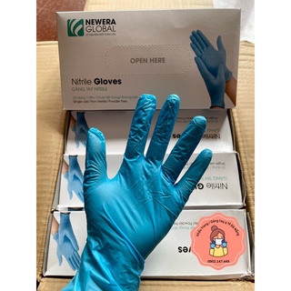 Găng tay nitrile ko bột  (Hộp 100 chiếc)