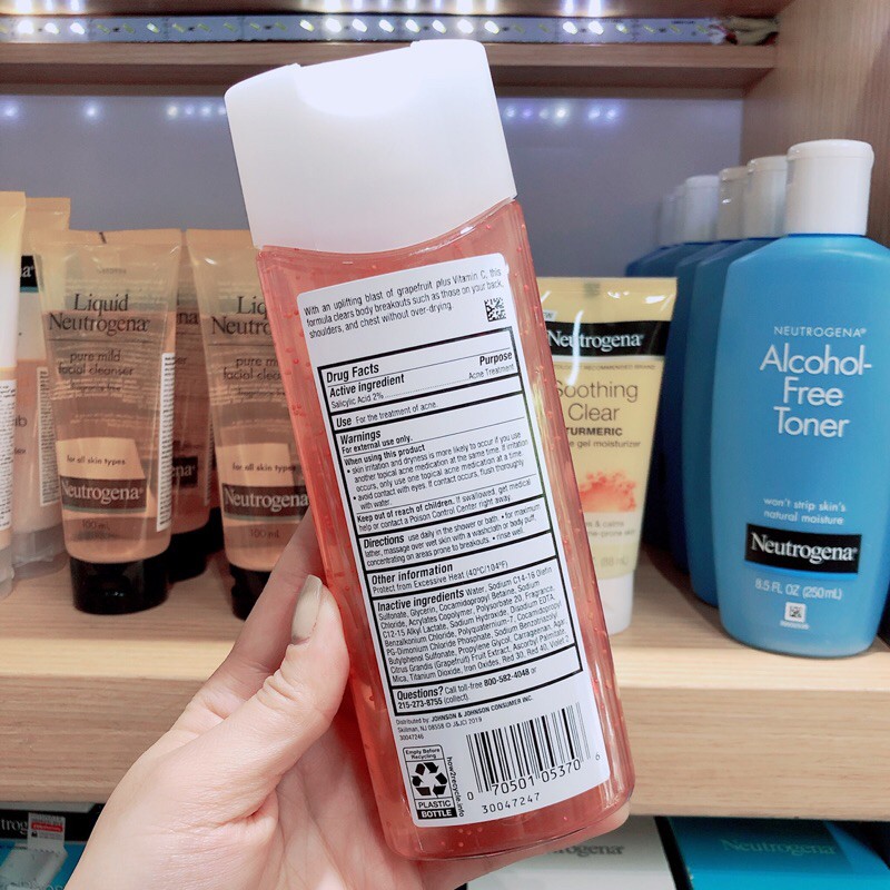 Sữa tắm Neutrogena Body Wash Pink Grapefruit ( 250mL )