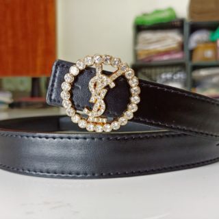 THẮT LƯNG YSL ĐÍNH ĐÁ (VÀNG)