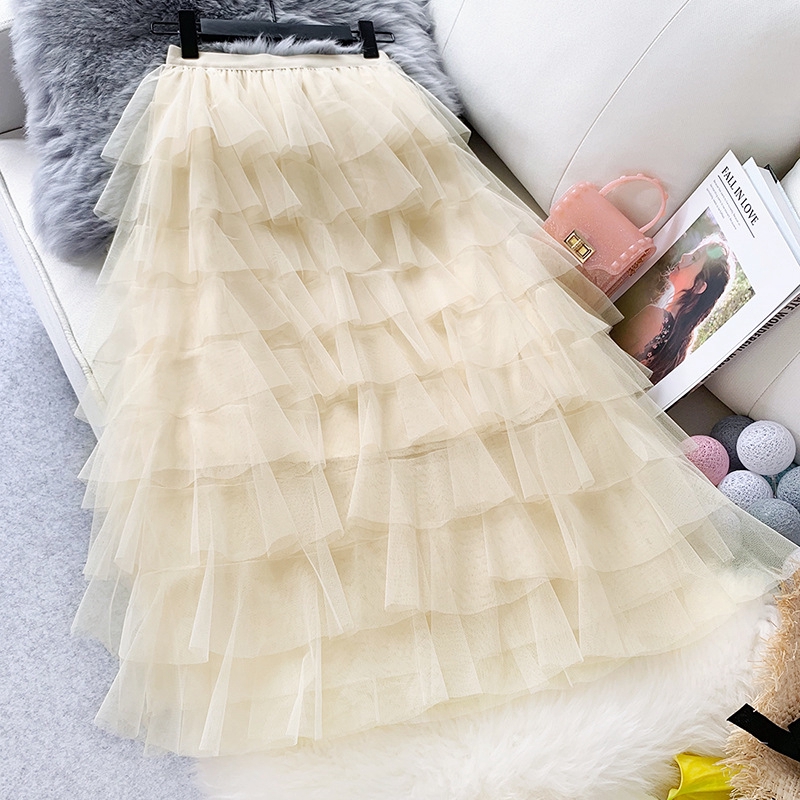 Váy cổ tích Váy lưới nhiều lớp Váy nữ xòe mùa hè | BigBuy360 - bigbuy360.vn