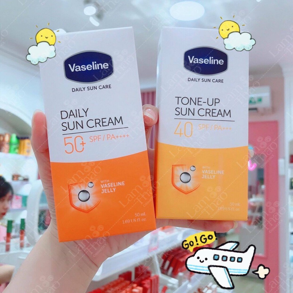 Kem Chống Nắng Nâng Tông Vaseline Tone-Up Sun Cream SPF 40+ PA+++