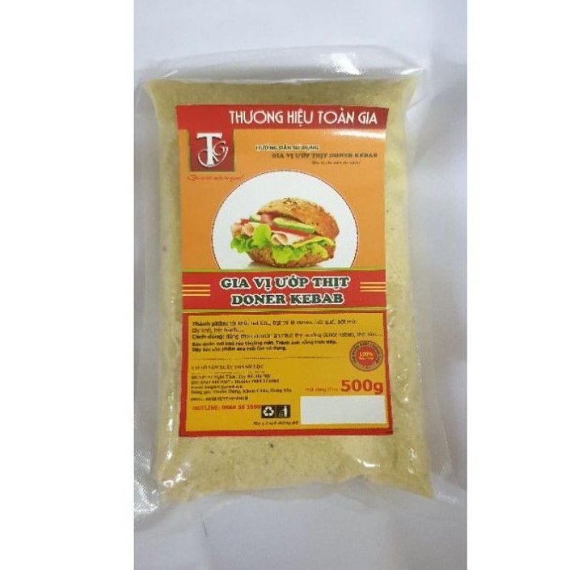 gia vị DONER KEBAB