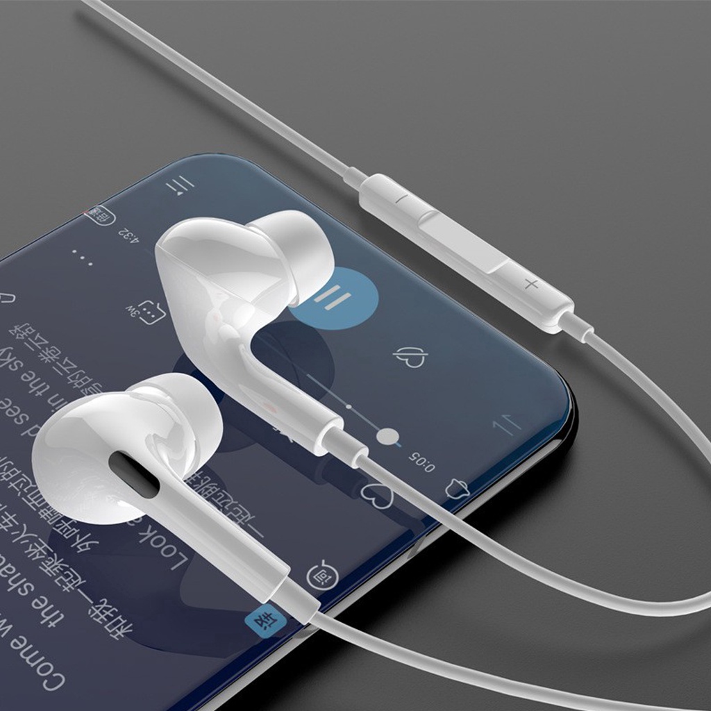 Tai Nghe Gaming Chính Hãng NAHU Có Dây Có Mic Nhét Tai Kết Nối Bluetooth 7 8 Plus X XR XS Max 11 12 13 Pro D222