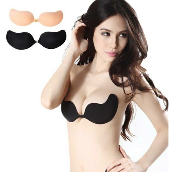 Áo dán xoài tạo khe nâng ngực cài trước