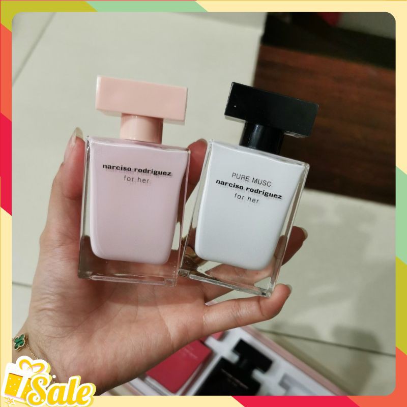 Set 4 chai Nước Hoa Narciso Rodriguez 30ml/1 chai Cực Thơm Lưu Hương 12h Kèm Hộp Sang Trọng, Set Nước Hoa Narciso