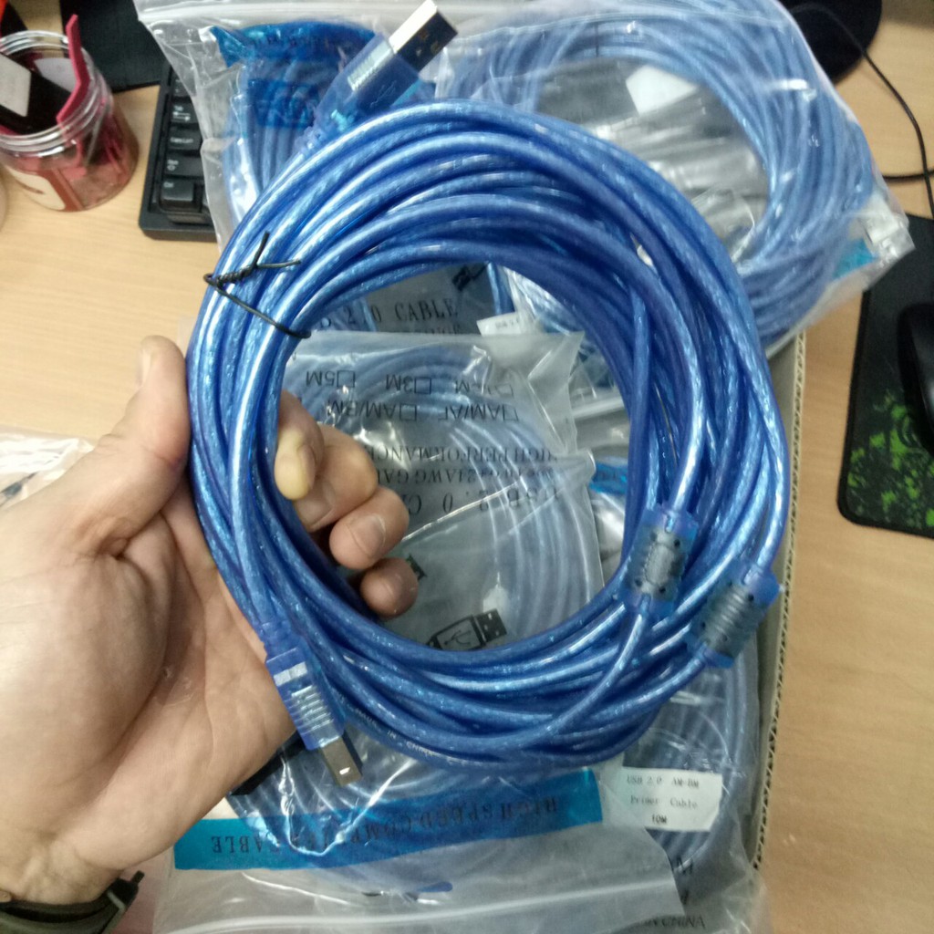 Cáp máy in loại 5 Mét có chống nhiểu