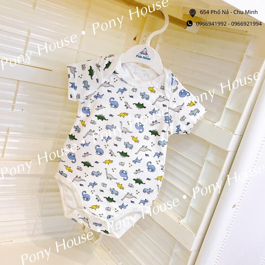 Body Chip Cộc Tay Bodysuit  Hàng Quảng Châu Chất Cotton Siêu Đẹp Mềm Mát Cho Bé Trai Bé Gái Từ Sơ Sinh đến 9 Tháng