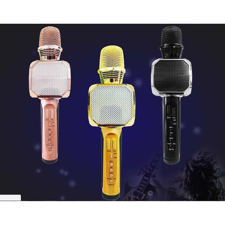 Mic Hát Karaoke Kiêm Loa Bluetooth SD10FREESHIP