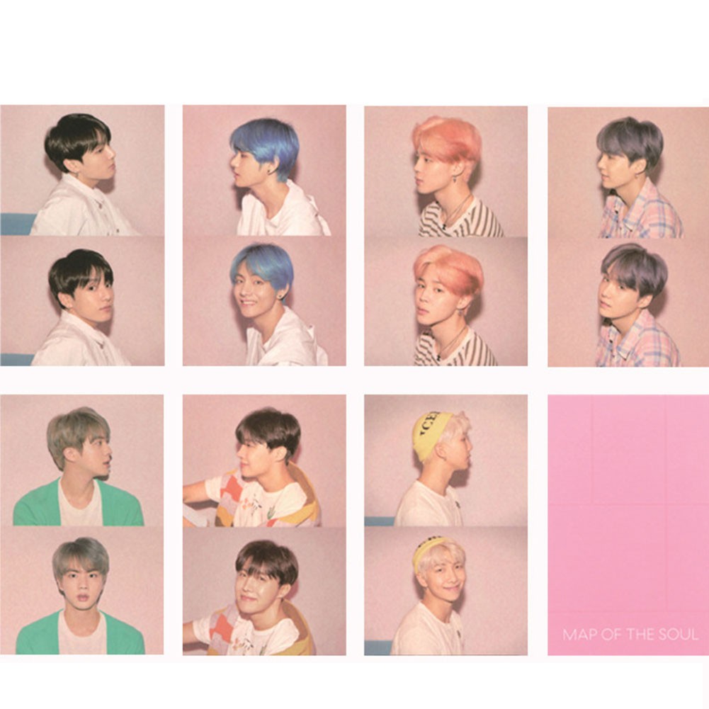 Bộ Thẻ Ảnh In Hình Nhóm Nhạc Kpop Bts