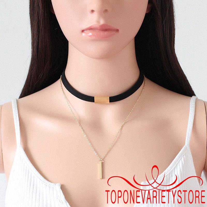 Vòng cổ choker thiết kế đơn giản thời trang thanh lịch cho nữ